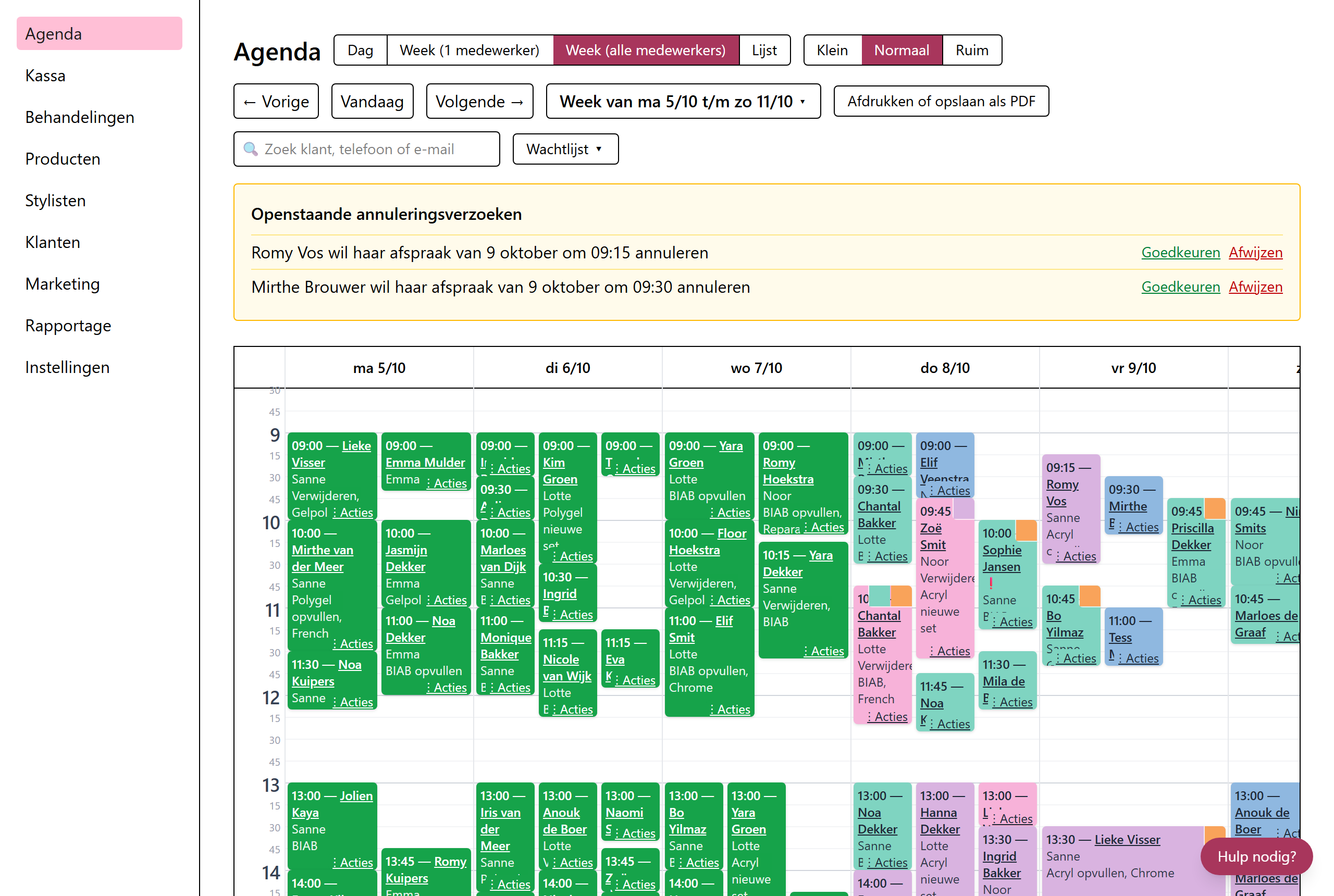 Online laten boeken zonder gaten in je agenda